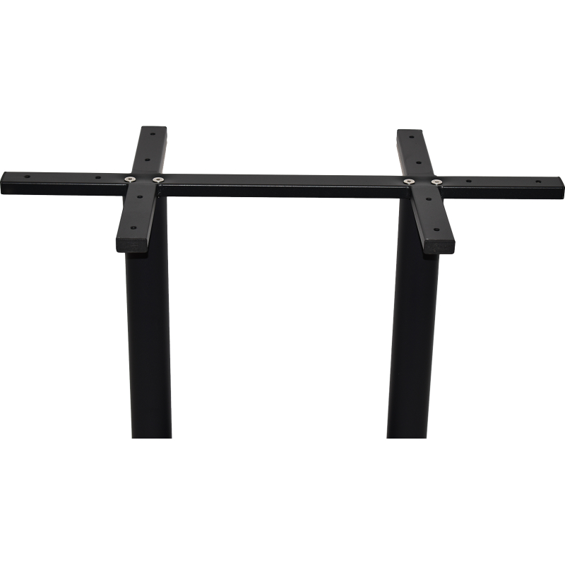 Arc Twin Table Base 800mm x 500mm Black - Image 4