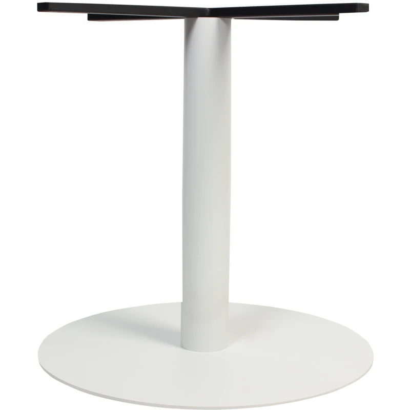 Porto Table Base 720mm Disc White