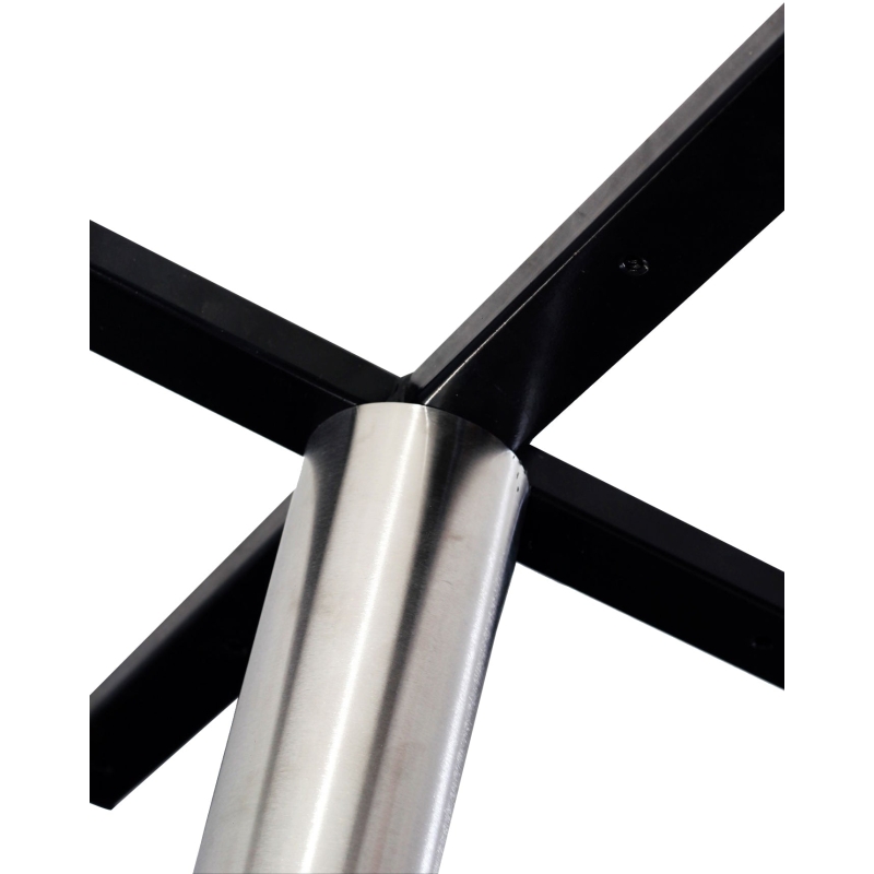 Prague Table Base 720mm Disc S/S - Image 4