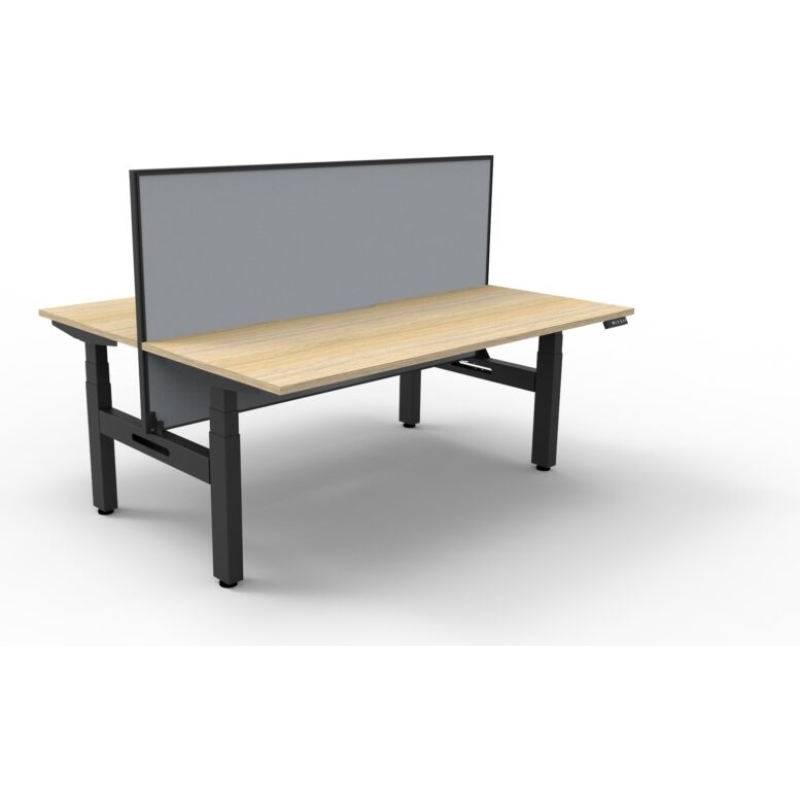Boost Electric Height Adjustable Back To Back Workstation - Image 3