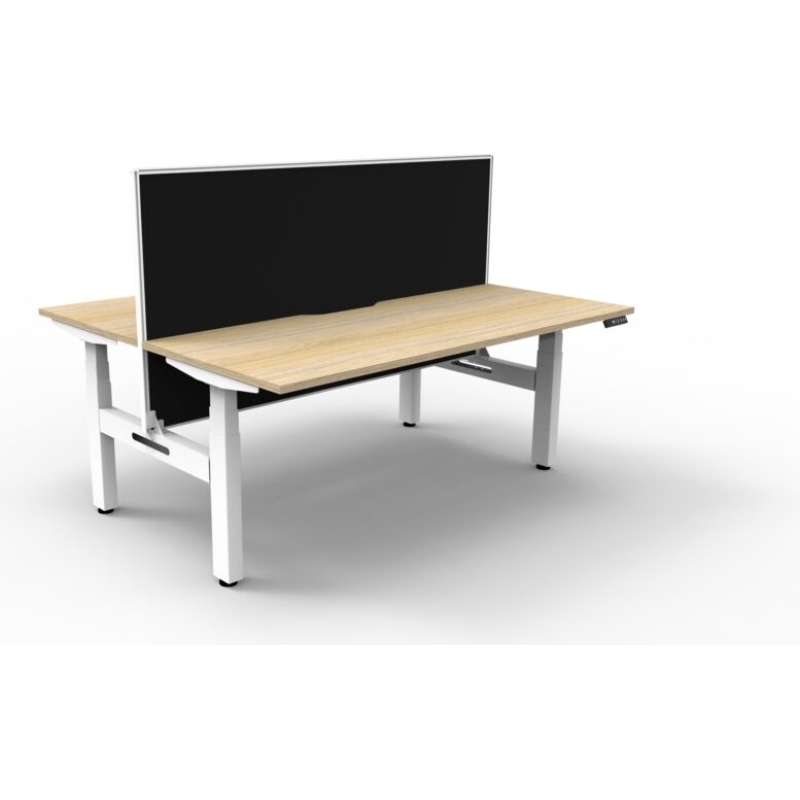 Boost Electric Height Adjustable Back To Back Workstation - Image 7