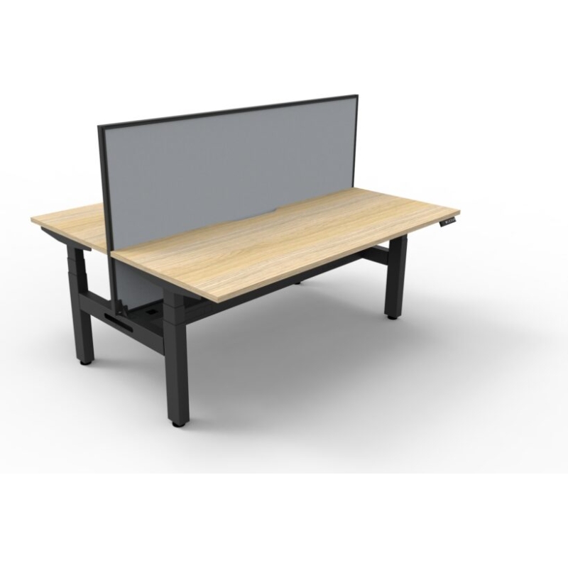 Boost Electric Height Adjustable Back To Back Workstation - Image 4
