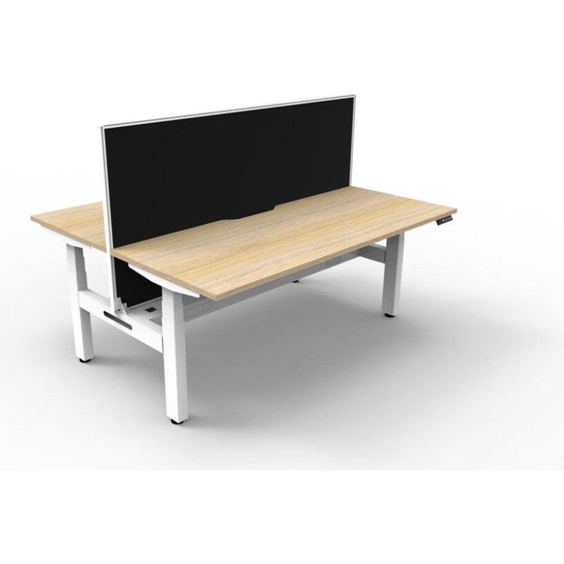 Boost Electric Height Adjustable Back To Back Workstation - Image 8