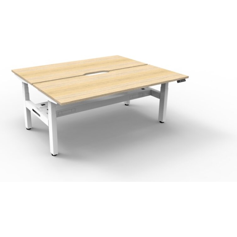 Boost Electric Height Adjustable Back To Back Workstation - Image 6