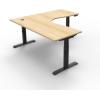Boost Electric Height Adjustable Corner Workstation - Image 9