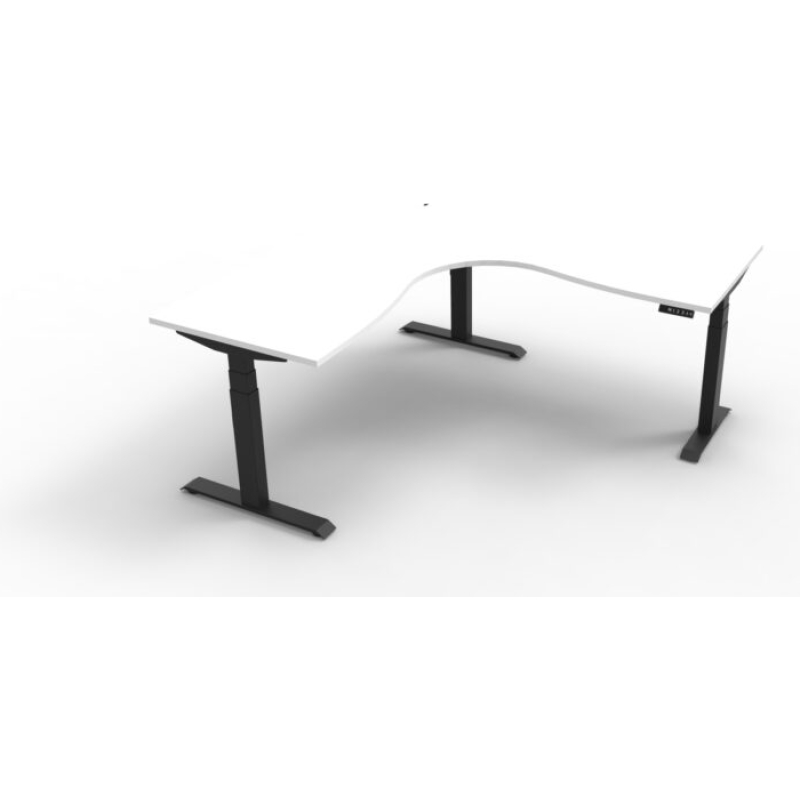 Boost Electric Height Adjustable Corner Workstation - Image 13