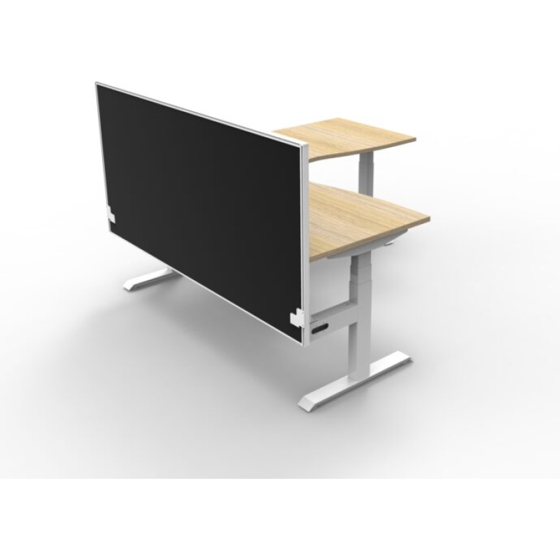 Boost Electric Height Adjustable Corner Workstation - Image 3