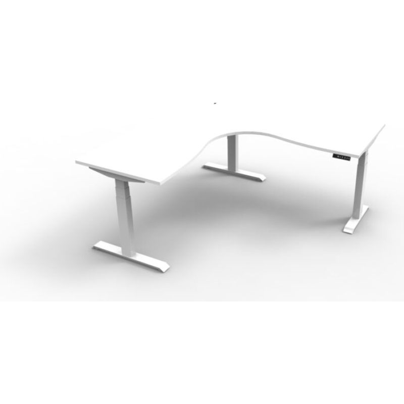 Boost Electric Height Adjustable Corner Workstation - Image 5