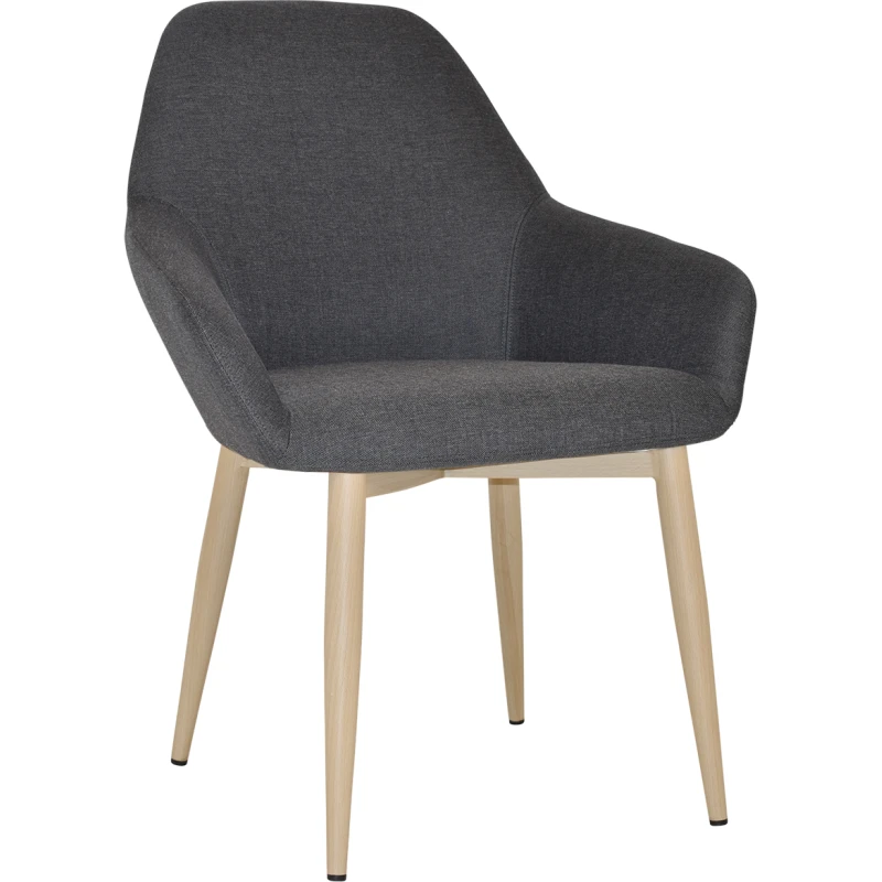 Bronte Tub Chair Birch Metal Leg