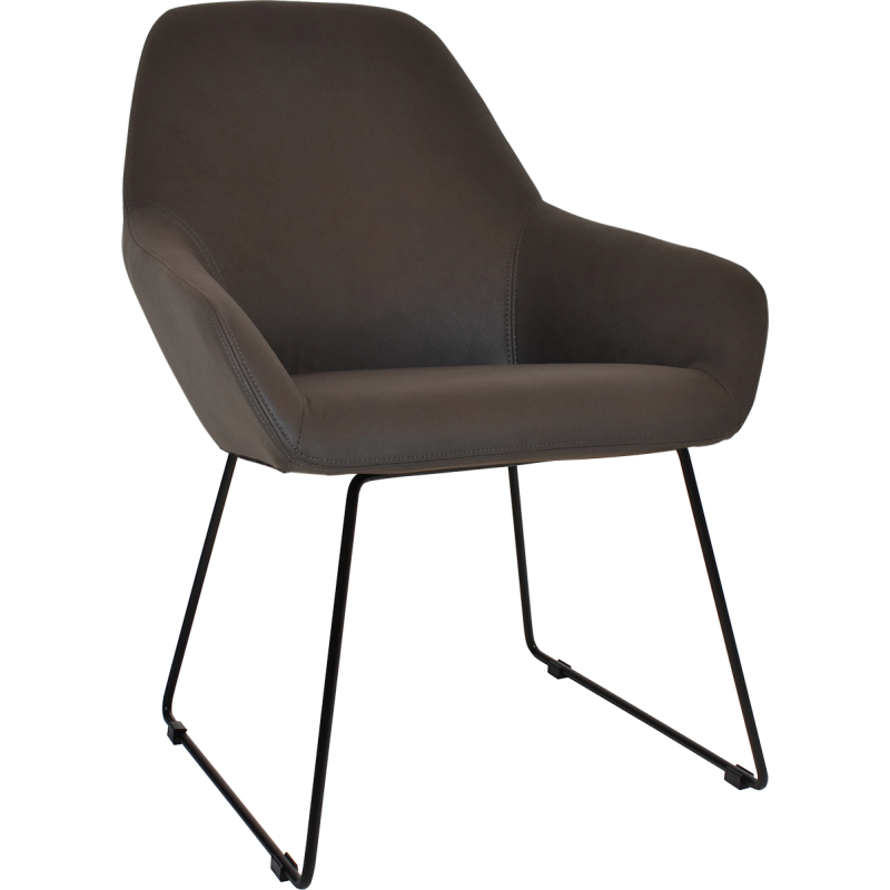 Bronte Tub Chair Sled Base - Image 8