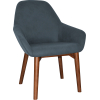 Bronte Tub Chair Walnut Timber Leg - Image 8
