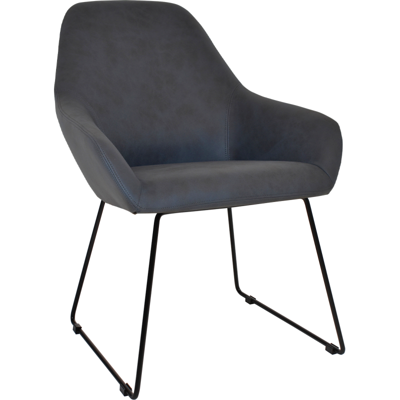 Bronte Tub Chair Sled Base - Image 9