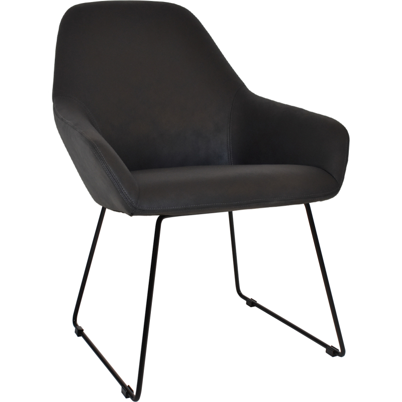 Bronte Tub Chair Sled Base - Image 10