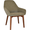 Bronte Tub Chair Walnut Timber Leg - Image 10