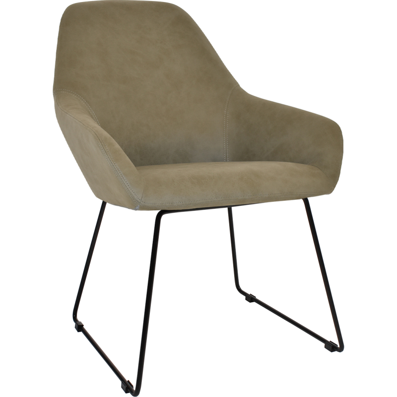 Bronte Tub Chair Sled Base - Image 11