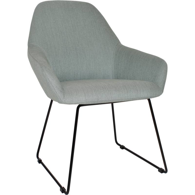 Bronte Tub Chair Sled Base - Image 4