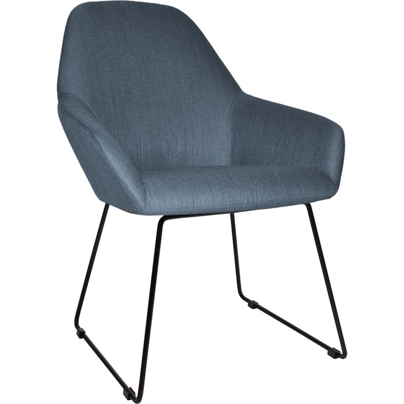 Bronte Tub Chair Sled Base - Image 5