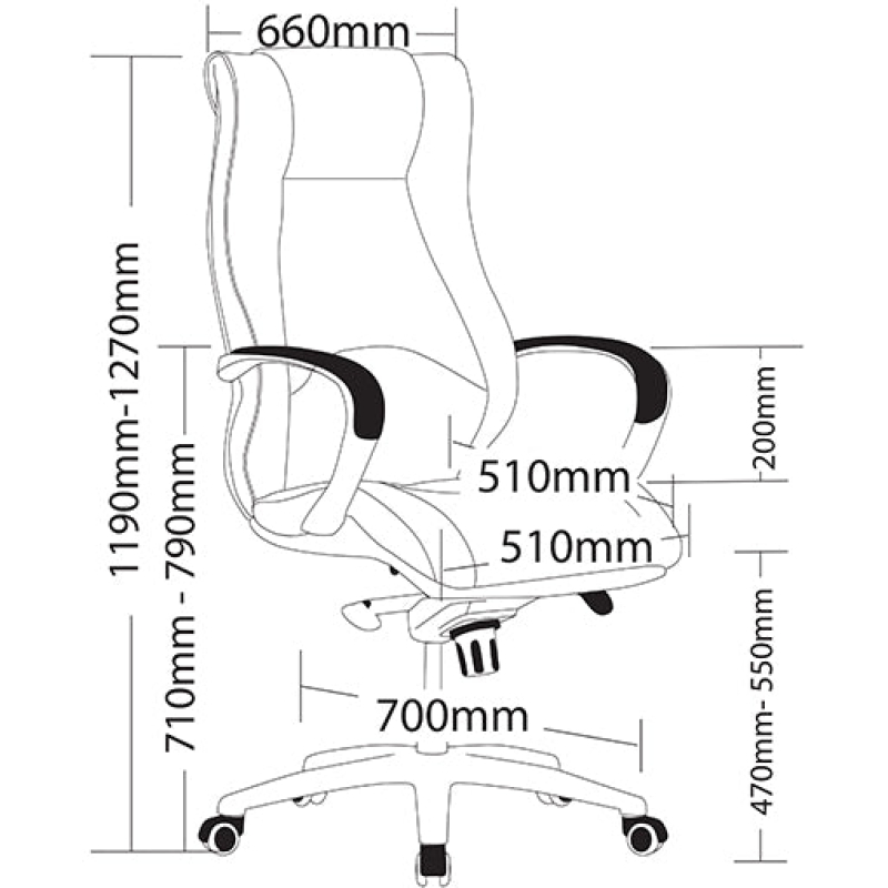 Camry Executive Chair - Image 4