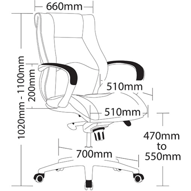 Camry Executive Chair - Image 5