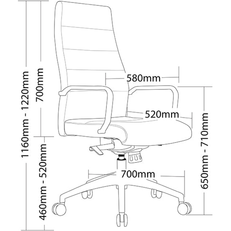 Cruz Executive Chair - Image 7