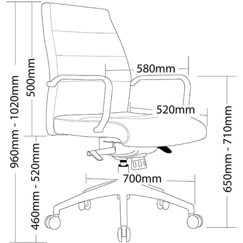 Cruz Executive Chair - Image 8