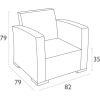 Monaco Lounge Arm Chair - Image 7