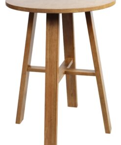 Alternative view of Chunk Bar Table 800mm Round