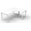 Deluxe Loop Leg Corner Workstation - Image 7