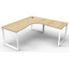 Deluxe Loop Leg Corner Workstation - Image 4
