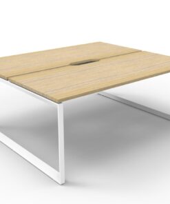 Alternative view of Deluxe Loop Leg Double Workstation