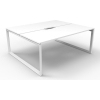 Deluxe Loop Leg Double Workstation - Image 4