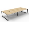 Deluxe Loop Leg Double Workstation - Image 5