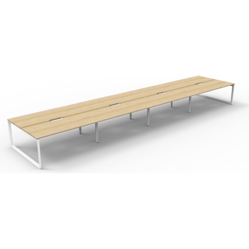 Deluxe Loop Leg Double Workstation - Image 14