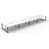 Deluxe Loop Leg Double Workstation - Image 15