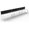 Deluxe Loop Leg Desk With Screen - Image 12