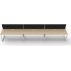 Deluxe Loop Leg Desk With Screen - Image 10