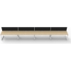 Deluxe Loop Leg Desk With Screen - Image 14