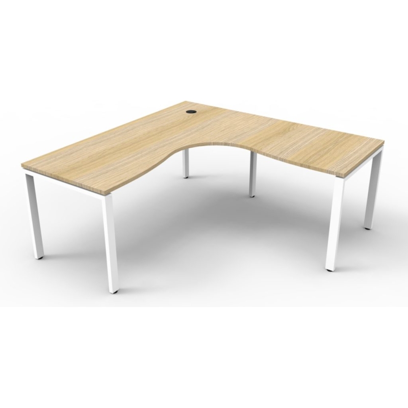Deluxe Profile Leg Corner Workstation - Image 2