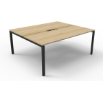 Deluxe Profile Leg Double Workstation