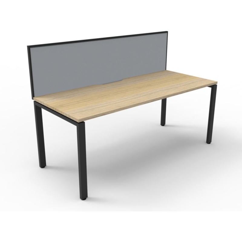 Deluxe Profile Leg Desk With Screen