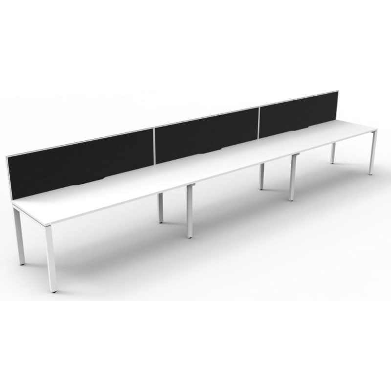 Deluxe Profile Leg Desk With Screen - Image 11