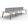 Eternity Back to Back Workstation With Screen - Image 9