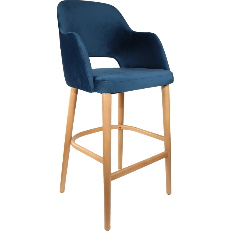 Sorbet Stool Oak Leg - Image 11