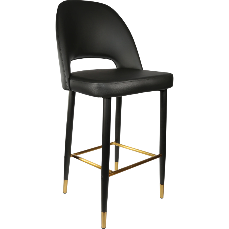 Semifreddo Stool with Black Metal 750h Legs - Image 5