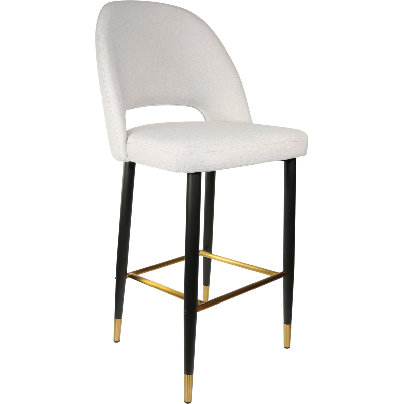 Semifreddo Stool with Black Metal 750h Legs - Image 4