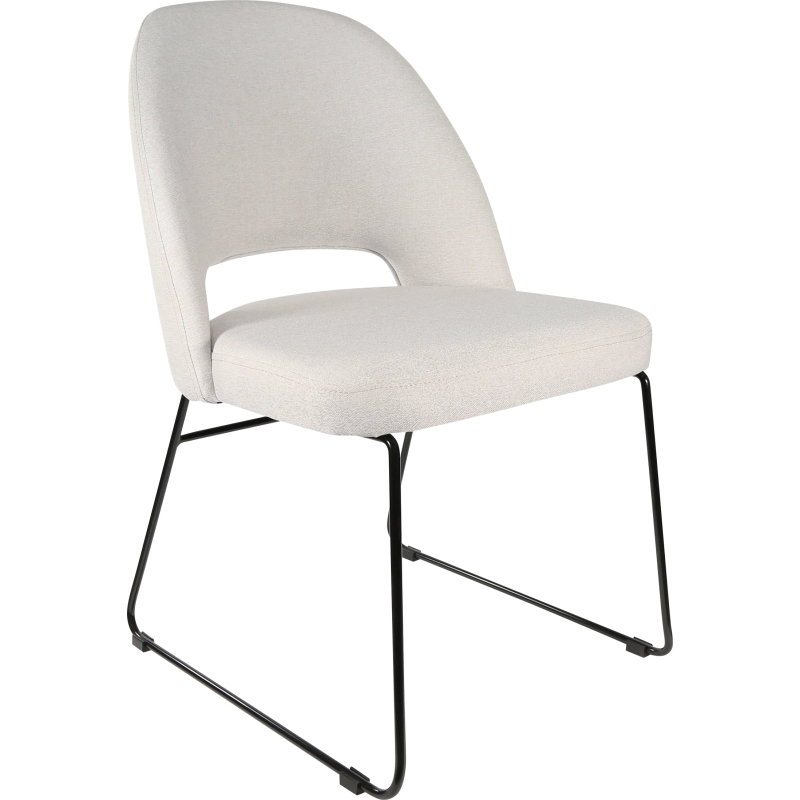 Semifreddo Chair with Black Sled Base - Image 3
