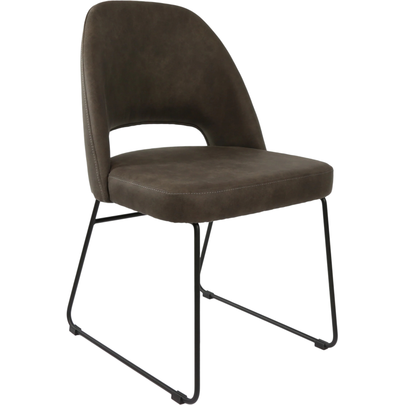 Semifreddo Chair with Black Sled Base - Image 7
