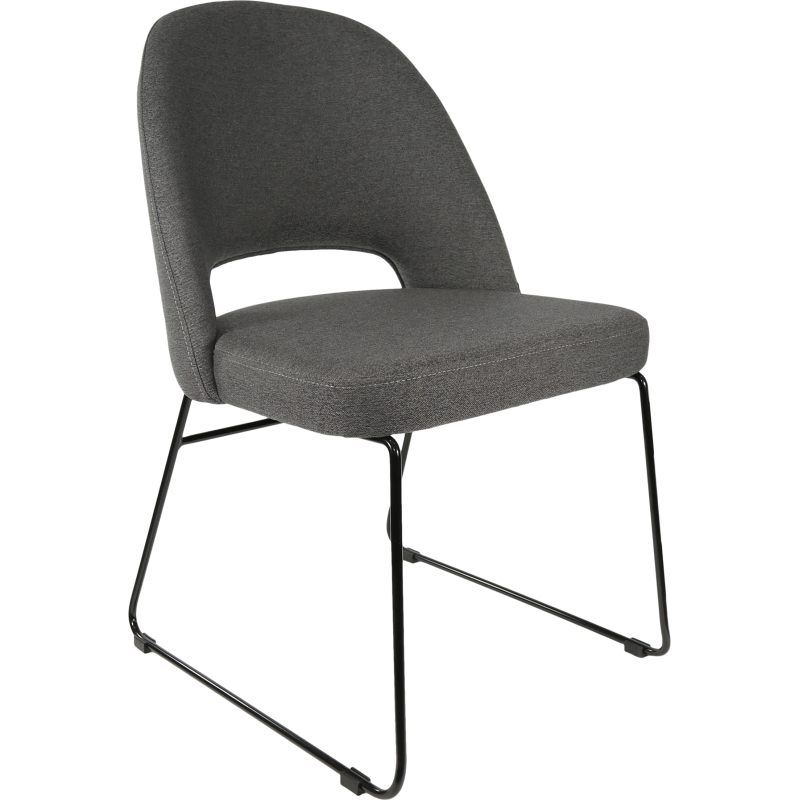 Semifreddo Chair with Black Sled Base - Image 8