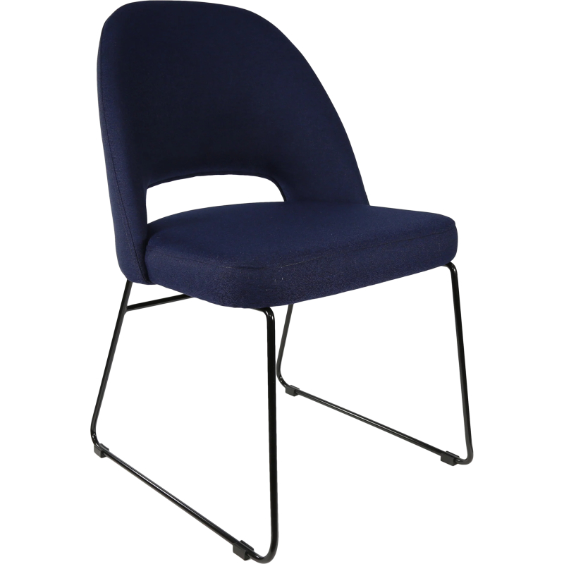 Semifreddo Chair with Black Sled Base - Image 9