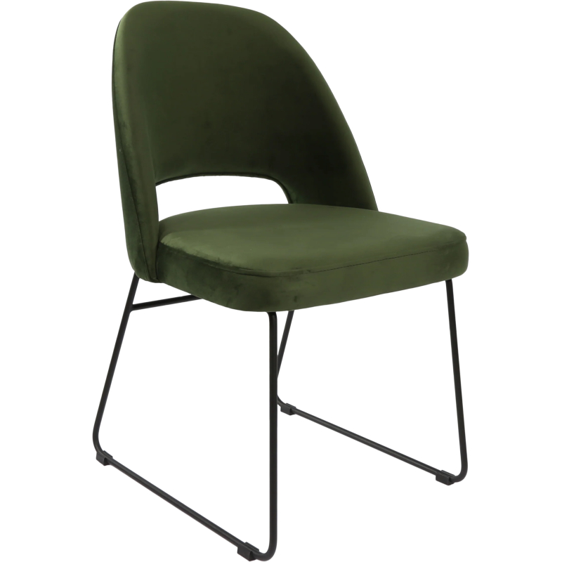 Semifreddo Chair with Black Sled Base - Image 10